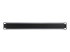 StarTech.com 1U Horizontal Finger Duct Rack Cable Management Panel with Cover - Front
