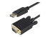 StarTech.com 3ft DisplayPort to VGA Adapter Cable - Right-angle