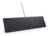 Dell Pro Silent Wired Collaboration Keyboard KB525C - Left-angle