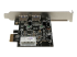 StarTech.com 2 Port PCI Express (PCIe) SuperSpeed USB 3.0 Card Adapter with UASP - Right-angle