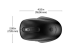 HP 515 - Mouse - full size, ultra-fast rechargeable - Front
