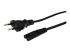 StarTech.com 1m (3ft) Laptop Power Cord, EU Plug to C7, 2.5A 250V, 18AWG, Notebook / Laptop Replacement AC Power Cord, Printer/Power Brick Cord, Europlug to IEC 60320 C7 - Right-angle