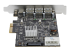 StarTech.com 4 Port USB 3.1 PCIe Card - Right side