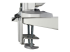 StarTech.com Desk Mount Dual Monitor Arm with USB & Audio, Grommet/Desk Clamp VESA Mount for up to 32 inch Displays, 2x USB, 2x 3.5mm audio, Ergonomic Full Motion Dual Monitor Arm, Silver - Close up