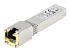 StarTech.com MSA Uncoded Compatible SFP+ Module, 10GBASE-T, SFP to RJ45 (Copper) for Cat6 and Cat5e, 10GE Gigabit Ethernet SFP+, RJ-45 (Copper) 30m, 10Gbps Transceiver SFP+ Copper Module - Left-angle