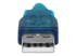 StarTech.com 1 Port USB to Serial RS232 Adapter - Close up