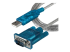 StarTech.com 3ft USB to RS232 DB9 Serial Adapter Cable - Close up
