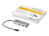 StarTech.com 4 Port USB C Hub (10Gbps) to 3x USB-A & 1x USB-C, 100W Power Delivery Passthrough Charging, Compact/Portable USB 3.1 Gen 2/USB 3.2 Gen 2 Type C Laptop Adapter, Works w/ TB3 - Left-angle