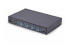 StarTech.com 4-Port KM Switch with Mouse Roaming, USB Switch for Keyboard/Mouse, 3.5mm and USB Audio, Peripheral Sharing for 4 Computers, USB 3.0 Switcher, TAA Compliant - Back